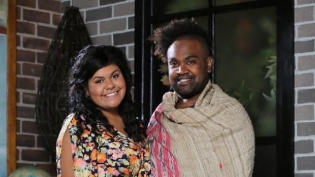 Inspired: Kristal West and Zaachariah Fielding, who are musical duo ZK.