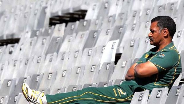 Under scrutiny . . . Springboks coach Peter de Villiers.