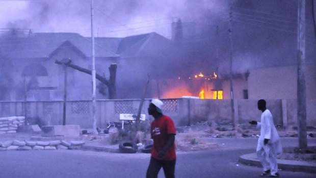 Multiple explosions and gun battles with armed assailants have left the streets of the northern Nigerian city of Kano in chaos.