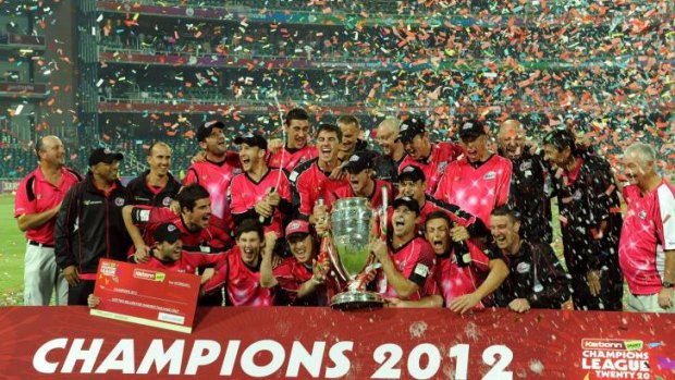 The Lahore Lions will compete in the Champions League cricket event, won in 2012 by the Sydney Sixers.