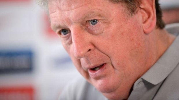 Under pressure: Roy Hodgson.