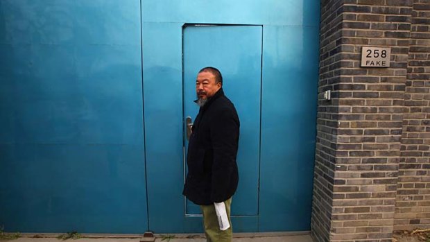 Ai Weiwei ... thought tax bill was a joke.