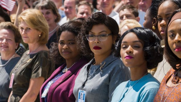 Hidden Figures offers a ''rallying cry for our times'', says producer Pharrell Williams. 