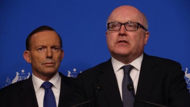 Prime Minister Tony Abbott and Attorney-General George Brandis have had difficulty so far explaining what information would be stored by proposed terror laws.