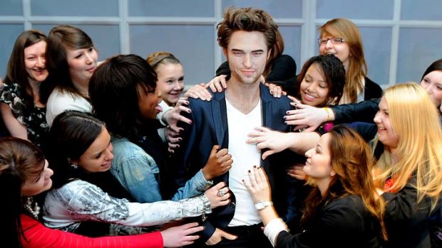 Good impression ... Robert Pattinson is the most-touched model.