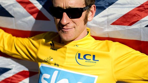 Man of the moment: Tour De France and Olympic champion Bradley Wiggins.