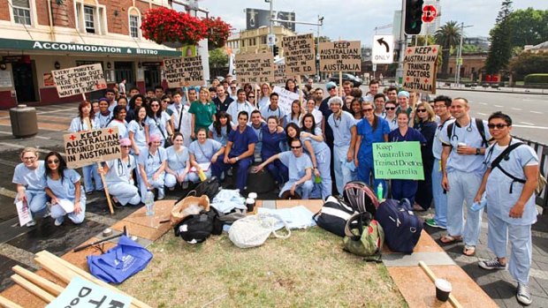 Domestic and international medical students have revolted against suggested international medical students pay for the privilege of working as interns.