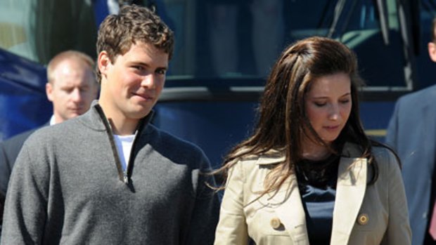 Levi Johnston and Bristol Palin back in 2008.