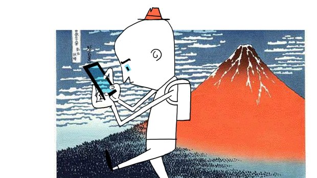 Leave the smartphone at home. Illustration: Simon Letch