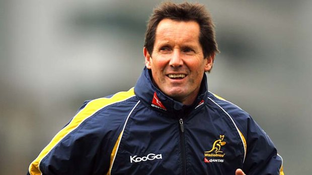 In the hot seat ... Wallabies coach Robbie Deans.
