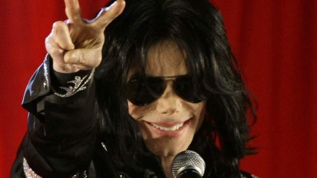 Stark truth ... pop legend Michael Jackson's body uncovered to a jury.