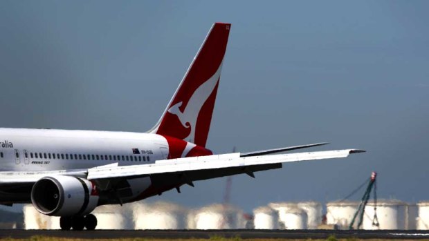 Qantas ... losing out to rivals.