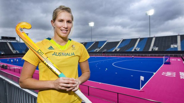 'I really want to be a dominating fullback' ... Jodie Schulz's mastery of the coveted 'drag flick' shooting technique is expected to give Australia an edge over its rivals.