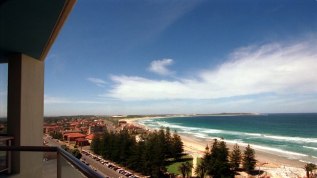 Shire business . . . Rydges overlooks Cronulla Beach.