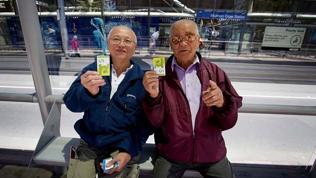 Suan Meng Joon gave myki the thumbs up, but friend Kim Yeoh was not impressed.