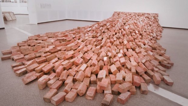 An installation at the Australian Centre of Contemporary Art