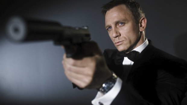 Reloaded ... Daniel Craig as 007.