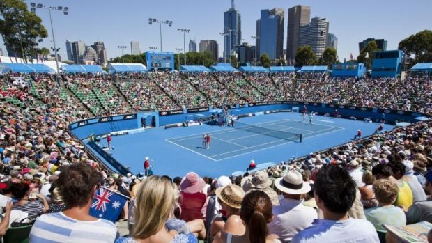 The Australian Open is the week's main event.