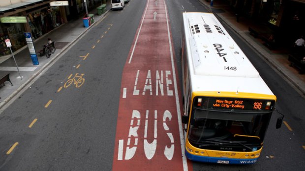 Buses could be a better traffic solution for Brisbane than toll roads.
