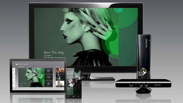 All-in-one ... Xbox music will be available across multiple devices.