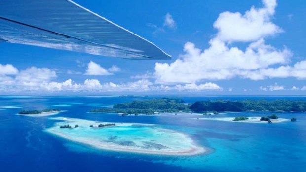 The Rock Islands of Micronesia.