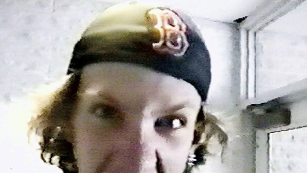 Columbine High School student Dylan Klebold yells into the camera in this image made from video released by the Jefferson County Sheriff's department in February 2004.