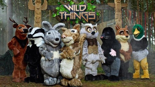 Bizarre: game show Wild Things, where contestants dress up as animals. 