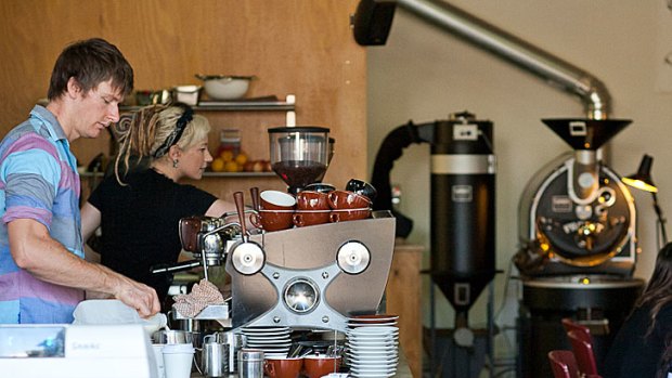 West End's Cup is one of many cafes now roasting their own coffee beans.