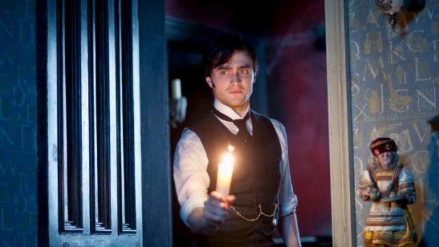 Post Potter &#8230; Daniel Radcliffe says he is happy to hear people say that when they watch him in The Woman in Black, they don't think of Harry.
