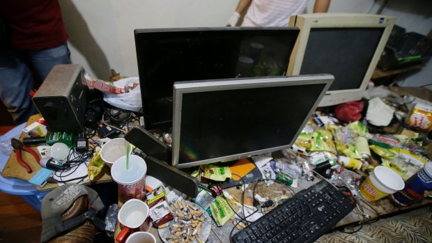 Deakin's two-storey apartment in Mabalacat was allegedly used to stream illicit content.