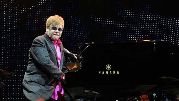 Elton John: Take me to the autopilot.