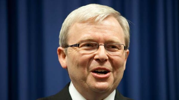 'PM in exile' ... Kevin Rudd.