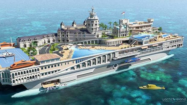 The cruise ship design dubbed The Streets of Monaco would feature a miniature replica of the grand prix track and several recognisable landmarks.