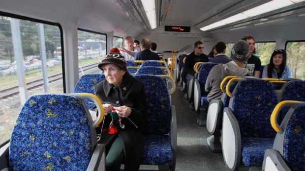 All dressed up and nowhere to go ... cost blowouts have put the Waratah train program in jeopardy.