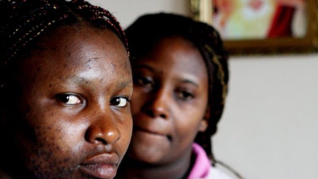 Fears ... Teresia  Muturi, left, and Grace Gichuhi  have been ordered to return to a grim fate in Kenya.