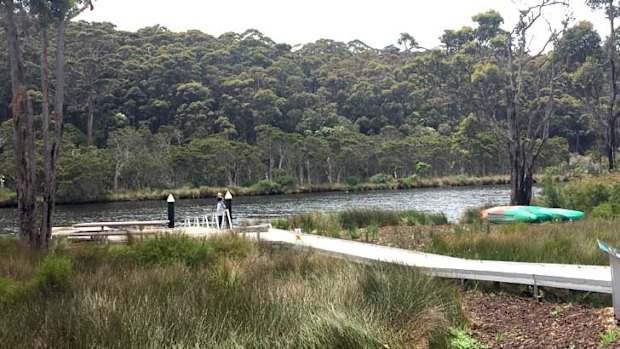 Frankland River at Nornalup.