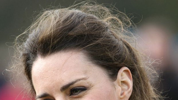 Unenviable position ... Kate Middleton has few rivals, survey finds.