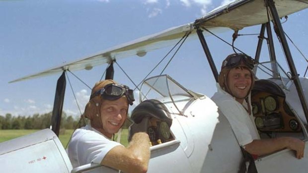 Pietersen's inspiration? ... speed also got David Gower and John Morris into trouble in 1991 when they hired a plane and flew low over the Gabba.