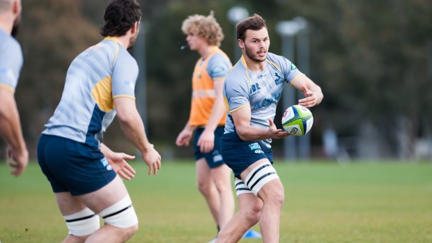 Michael Wells will make his starting debut for the Brumbies on Friday night.