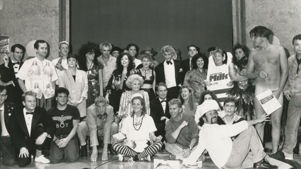 A class full of clowns: The Melbourne International Comedy Festival in 1988.