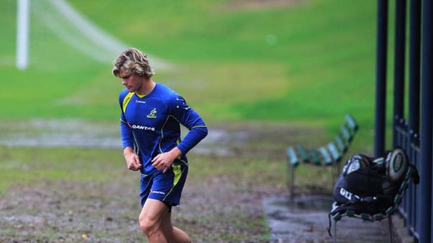 So reliable &#8230; Berrick Barnes trained lightly at Rushcutters Bay yesterday. He is in the Wallabies' Test team to play Scotland tomorrow night despite the Waratahs' woeful season.
