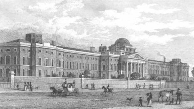 The controversial attraction was based on the Bethlem Hospital.