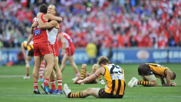 Mixed emotions: The AFL grand final may shift to a later time to capture bigger audiences.