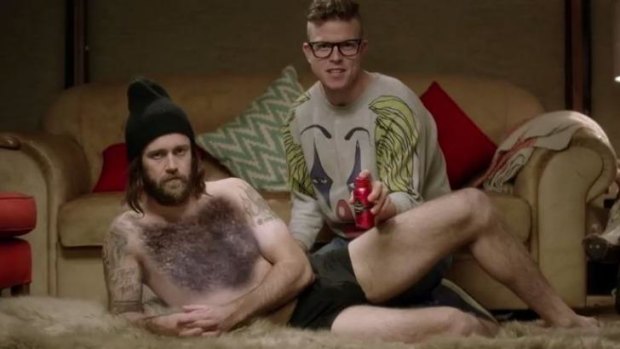Bondi Hipsters experience hair growth as a result of Old Spice: Not really.