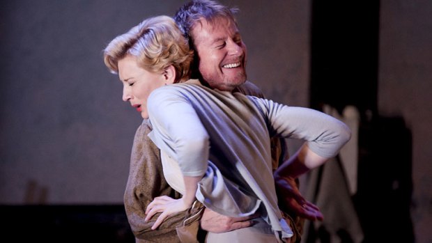 Blanchett and Roxburgh in the highly acclaimed STC production.