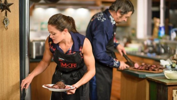Cowboy Robert and his daughter Lynzey have become favourite staples of viewers' <i>MKR</i> diet.