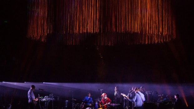 Bon Iver, Sydney Opera House, Vivid Live, 2016. Photo: Daniel Boud