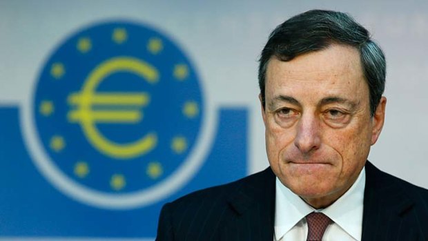 "It's not six months, it's not 12 months. It's an extended period of time" ... Mario Draghi, president of the ECB.