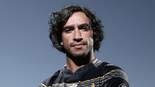 Face of the game: Cowboys captain Johnathan Thurston handled the NRL season launch with confidence and aplomb this week.