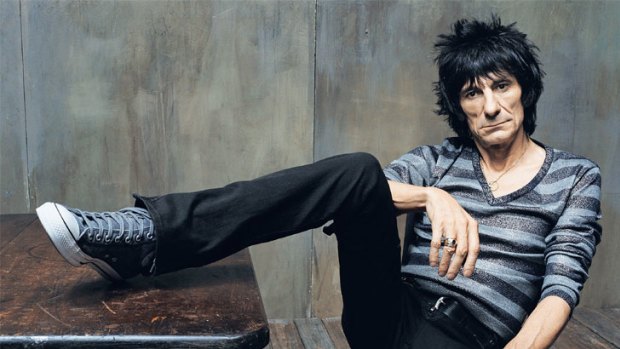 The new model Ronnie Wood.